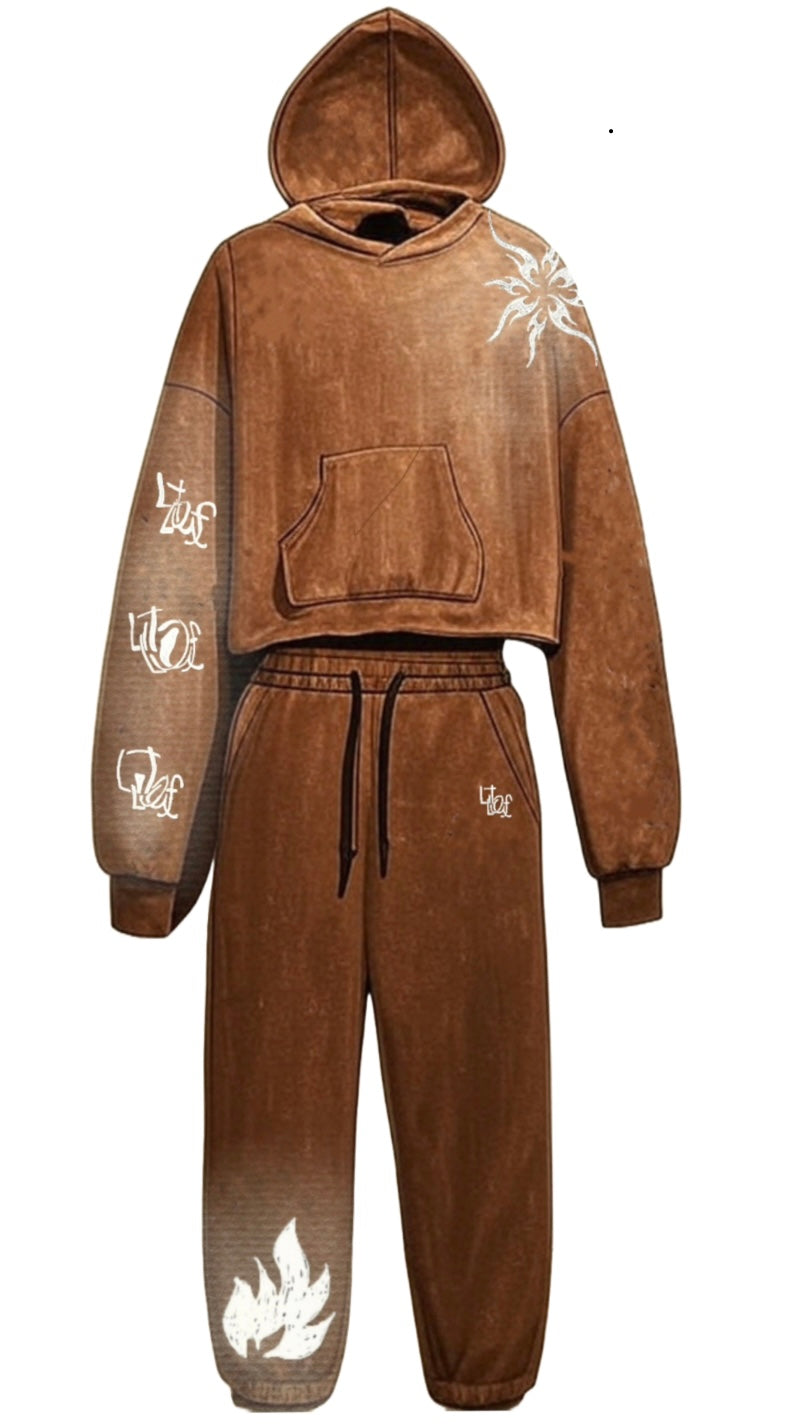Lit Brown Tracksuit