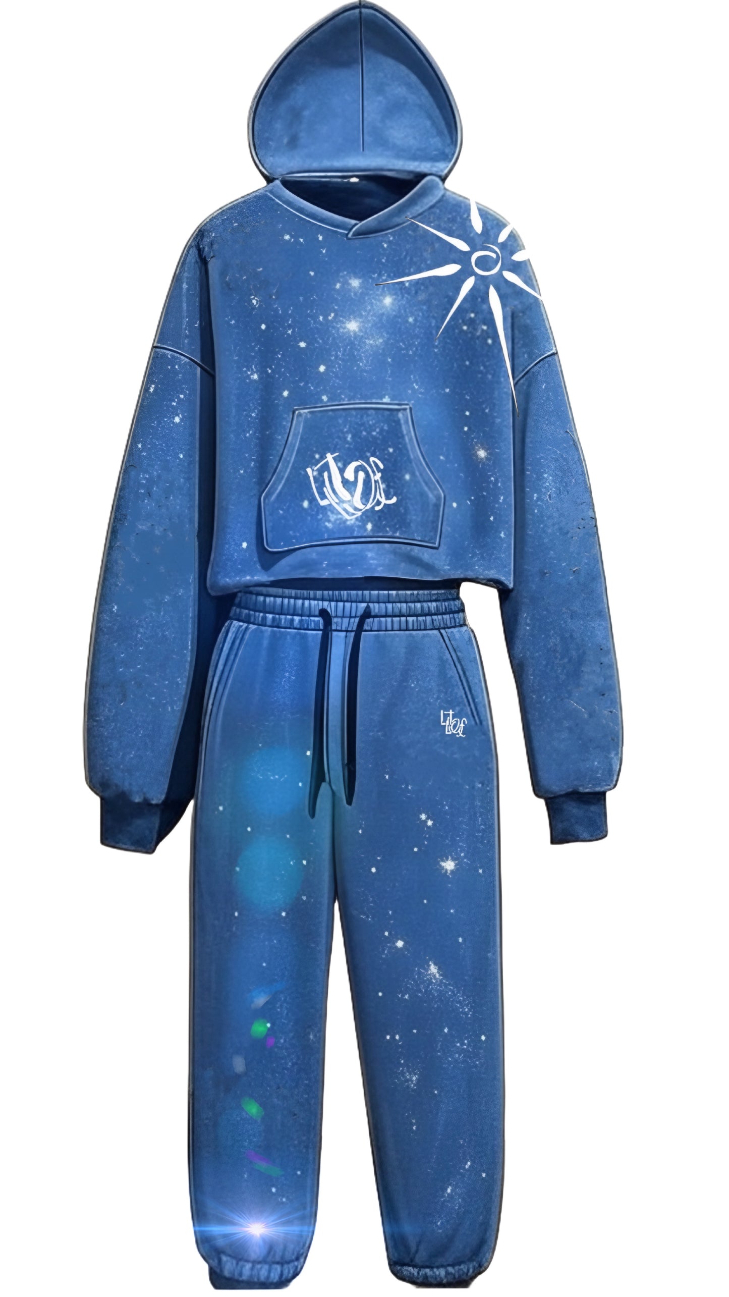 Lit Sky Blue Tracksuit