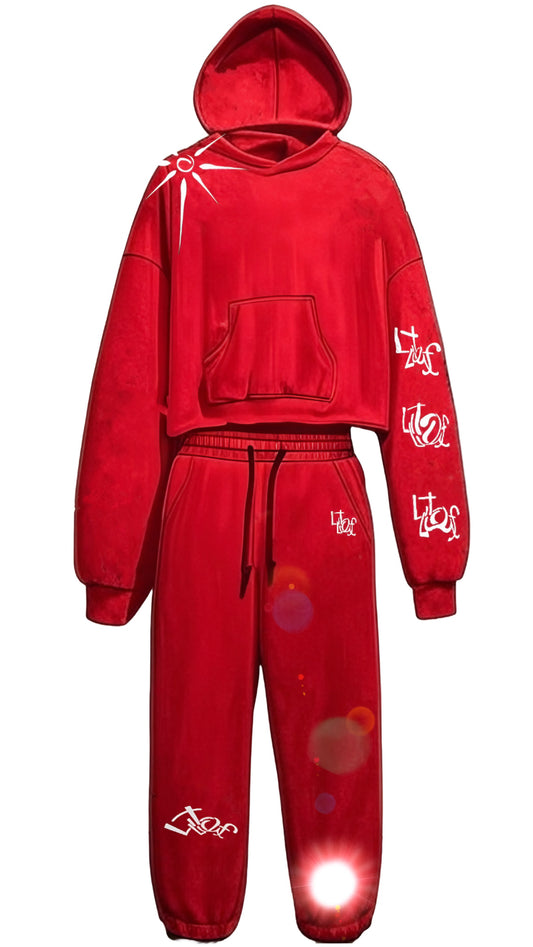 Lit Red Tracksuit