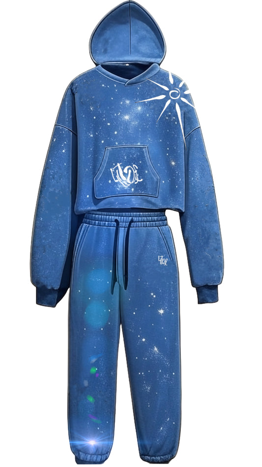 Lit Sky Blue Tracksuit